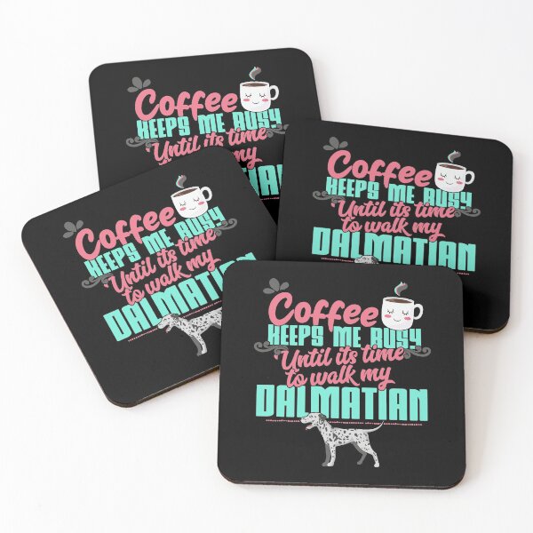 Artikelvorschau, Womens Coffee hält mich beschäftigt, bis es Zeit ist, durch mein dalmatinisches Design zu gehen entworfen und verkauft von theodoros20.