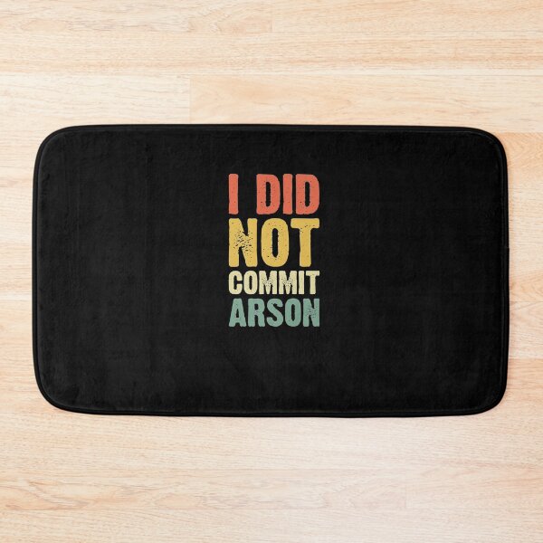 Item preview, Vintage I Did Not Commit Arson For Men Women Premium T-Shirt designed and sold by shop   luisant.