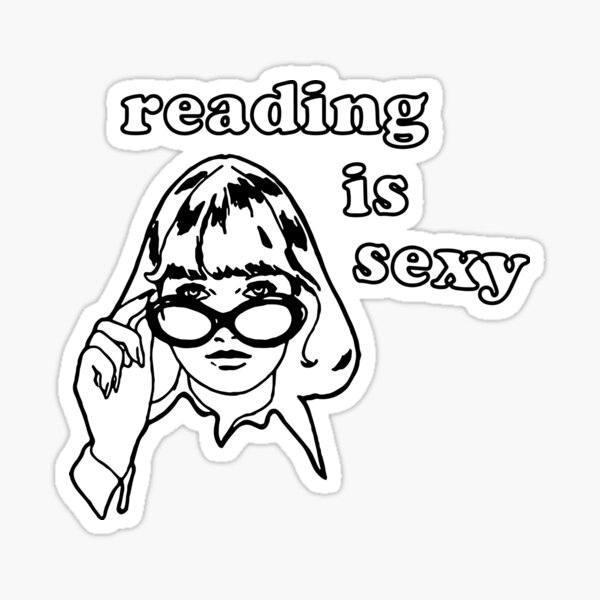 Aperçu de l'œuvre La lecture est sexy créée et vendue par axelmcg.