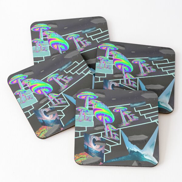 Item preview, Geometrical coloured Visionary lovely Psychedelic Art Visuals to chill with friends - The Return of Time Dilation designed and sold by Mad-Boy.