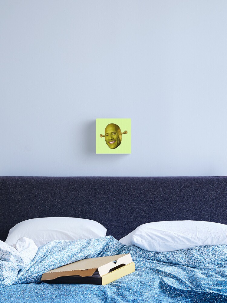 Shrek the Rock meme Poster for Sale by tttatia