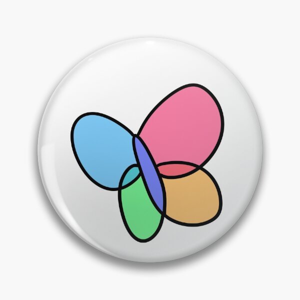 Item preview, Msn butterfly for 90's nostalgia pastel coloured designed and sold by dwotea.