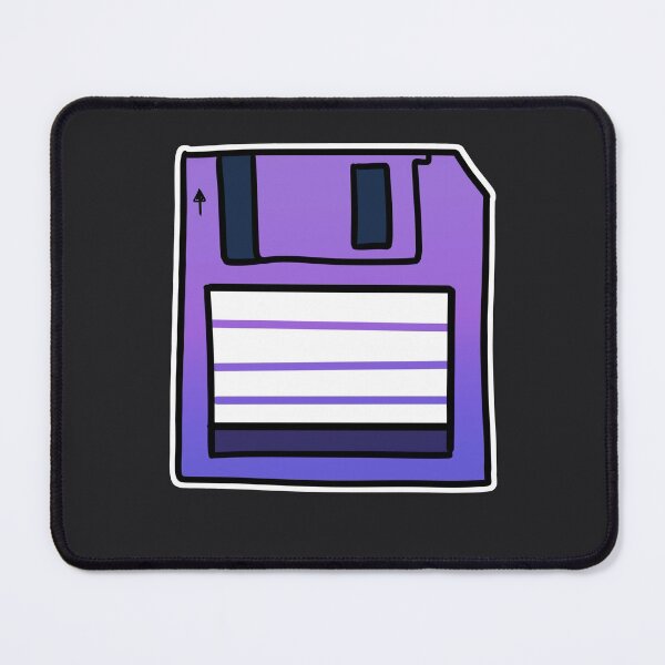 Item preview, Floppy disk gradient 90s kid purple nostalgia designed and sold by dwotea.