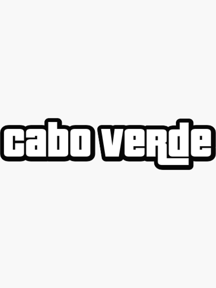 Country Hip Hop Hood Font Cabo Verde Sticker For Sale By Fristiloverke13 Redbubble 6286