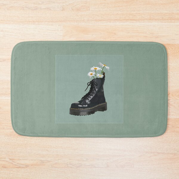 Item preview, Dr. Martens boot with flowers   designed and sold by HappyStashByTsh.