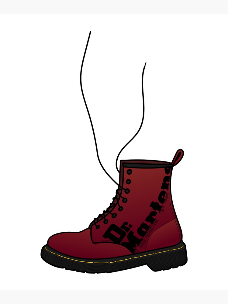 Dr. Martens Burgundy Boot 
