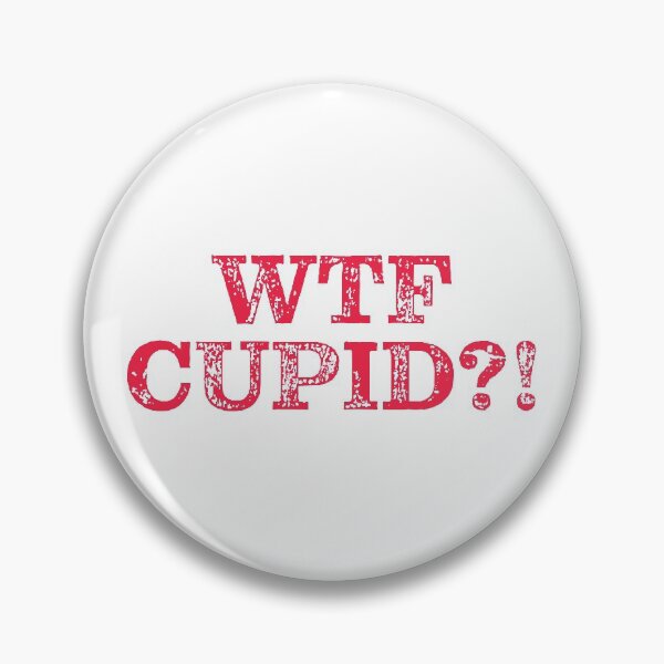 Item preview, WTF Cupid?! Funny Anti-Valentine's Day designed and sold by RoguePixel.