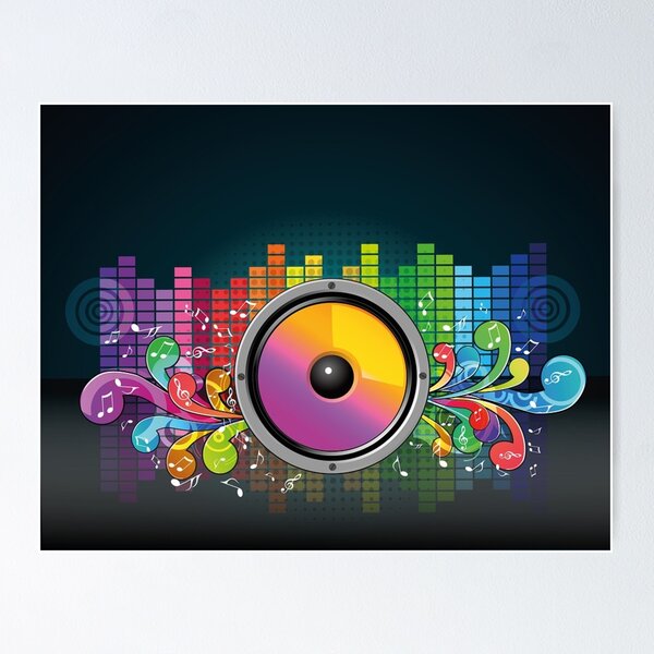 Item preview, Floral modern sound speaker designed and sold by NoahDea.