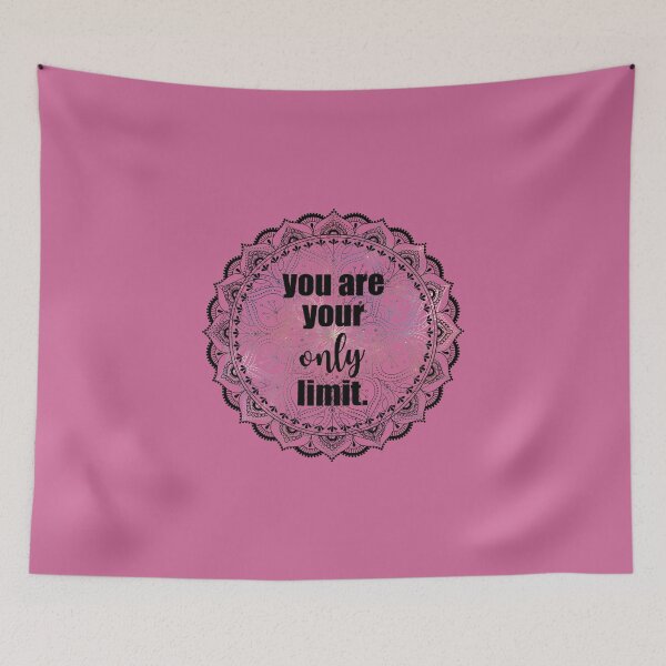 Item preview, You Are Your Only Limit designed and sold by ThatMandalaShop.