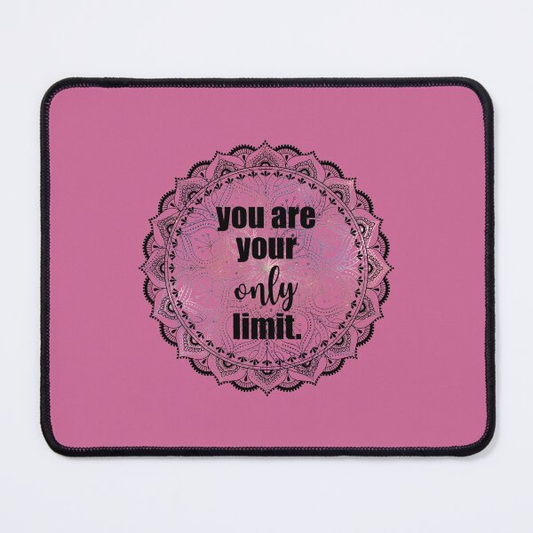 Item preview, You Are Your Only Limit designed and sold by ThatMandalaShop.