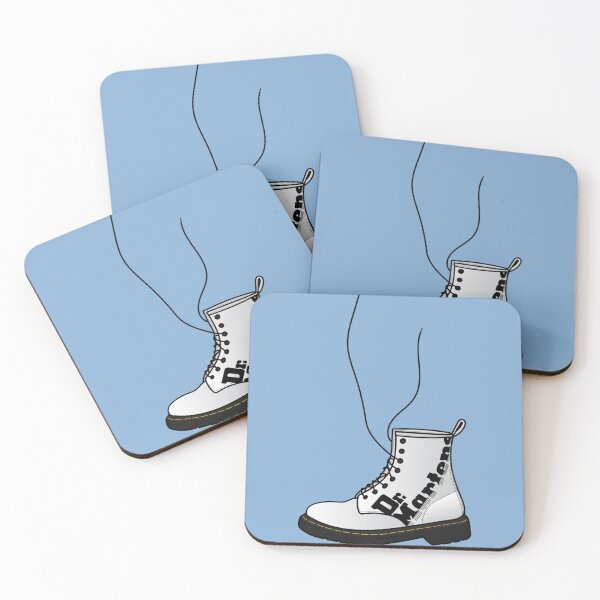Item preview, Dr. Martens White Boot   designed and sold by HappyStashByTsh.