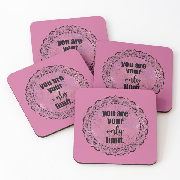 Item preview, You Are Your Only Limit designed and sold by ThatMandalaShop.