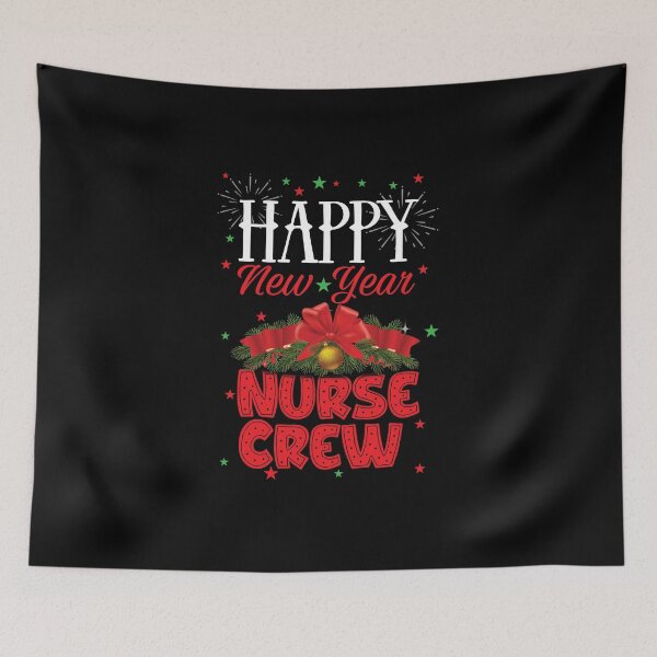 Item preview, Copy of Happy new year nurse crew designed and sold by Hamza ourdane.
