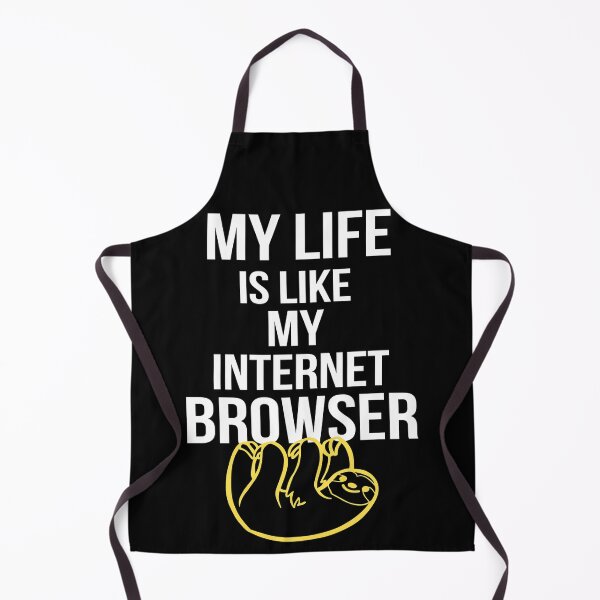 Item preview, My Life is Like My Internet Browser designed and sold by GoPublicTeam.