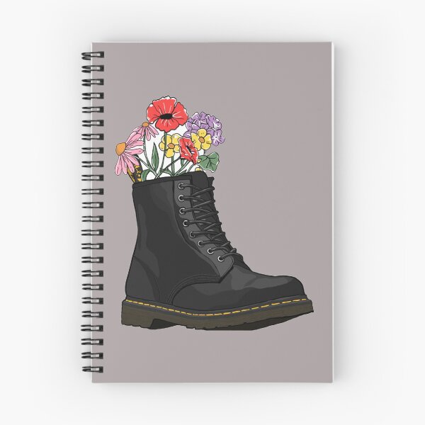 Item preview, Flores que crecen en las botas Doc Marten designed and sold by HappyStashByTsh.