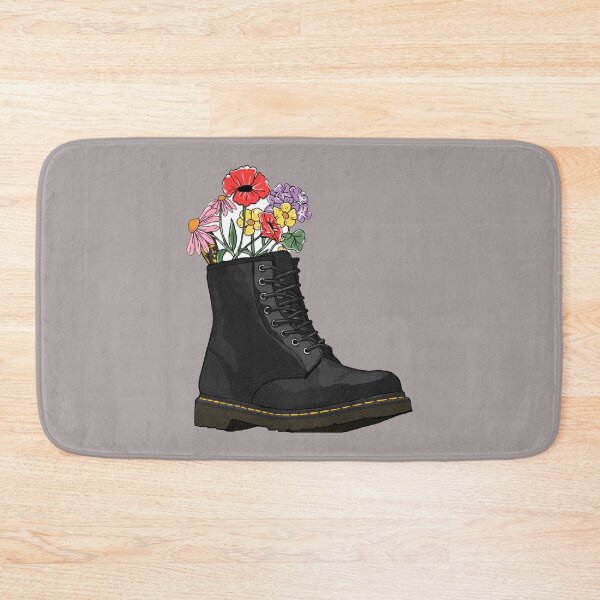 Artikelvorschau, Blumen wachsen aus Doc Martens Stiefel entworfen und verkauft von HappyStashByTsh.