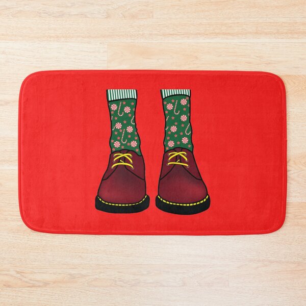 Item preview, Dr. Martens Xmas Boots with Christmas Socks   designed and sold by HappyStashByTsh.