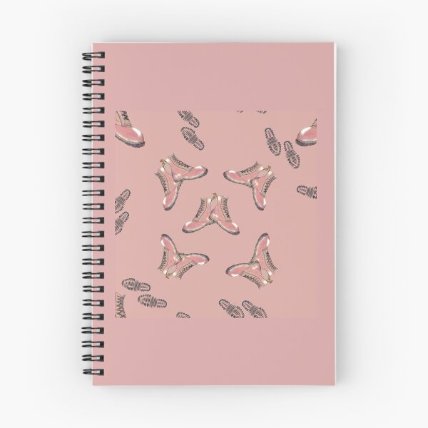 Item preview, Pink Doc Martens with dusky pink background Chiffon Top designed and sold by HappyStashByTsh.