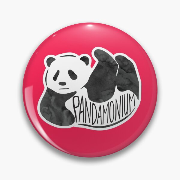Item preview, Pandamonium - a funny panda pun designed and sold by hitechmom.