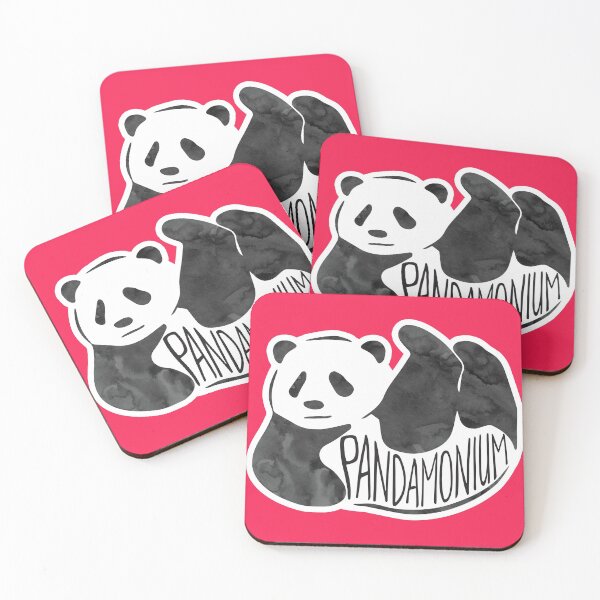 Item preview, Pandamonium - a funny panda pun designed and sold by hitechmom.