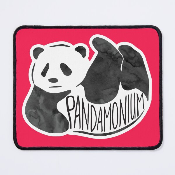 Item preview, Pandamonium - a funny panda pun designed and sold by hitechmom.