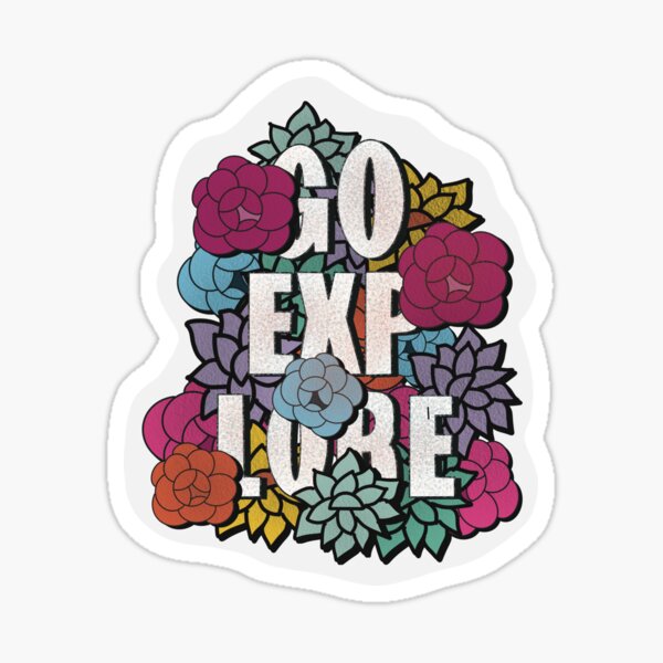 Go Explore  Sticker