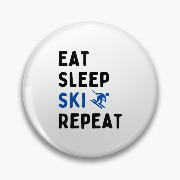 Item preview, Eat Sleep Ski Repeat designed and sold by dfranc.