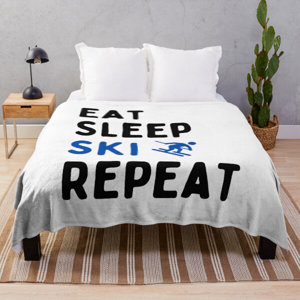 Item preview, Eat Sleep Ski Repeat designed and sold by dfranc.