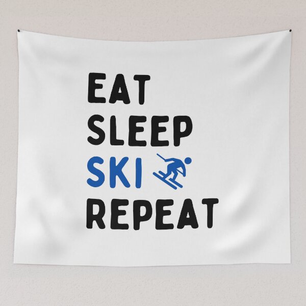 Item preview, Eat Sleep Ski Repeat designed and sold by dfranc.