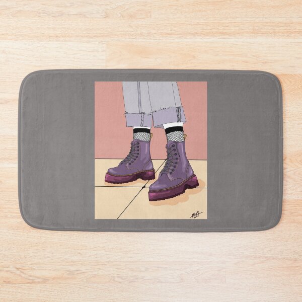 Item preview, Purple doctor martens   designed and sold by HappyStashByTsh.