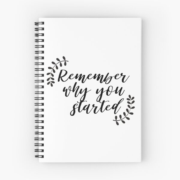 Item preview, Remember why you started - Inspirational quote designed and sold by KarolinaPaz.