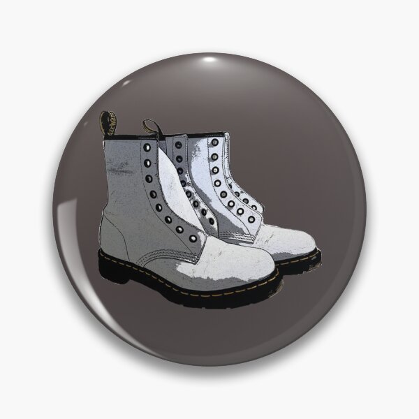 Item preview, White Dr. Martens Shoes   designed and sold by HappyStashByTsh.