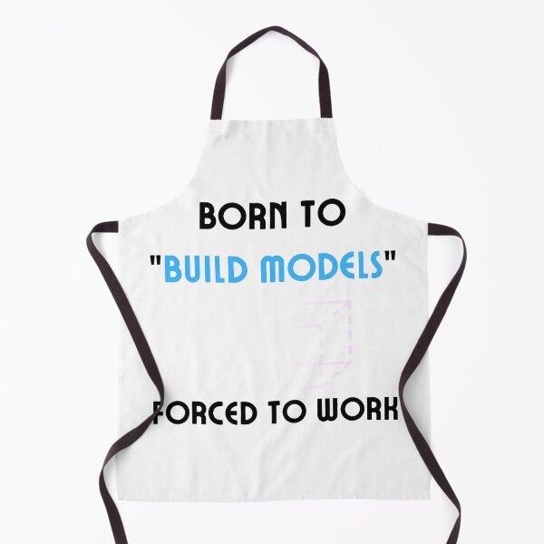 Item preview, Born to Build Models, Forced to Work Funny T-shirt men gift women gift designed and sold by InnovantDesigns.