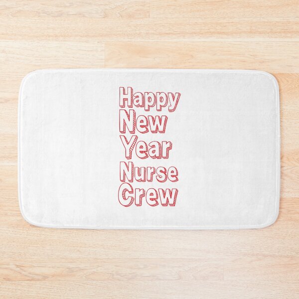 Item preview, Copy of Happy new year nurse crew designed and sold by Hamza ourdane.