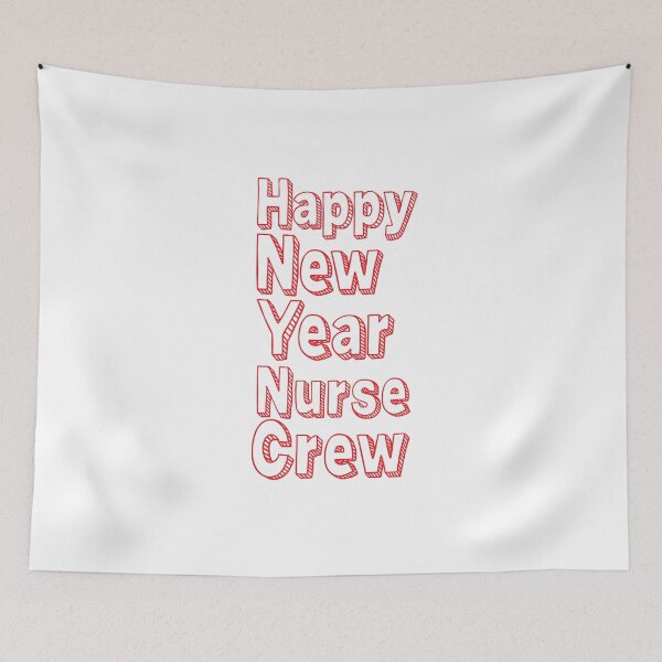 Item preview, Copy of Happy new year nurse crew designed and sold by Hamza ourdane.
