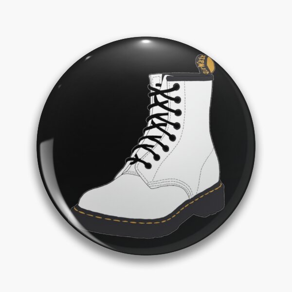 Item preview, White Doc Martens Illustration   designed and sold by HappyStashByTsh.