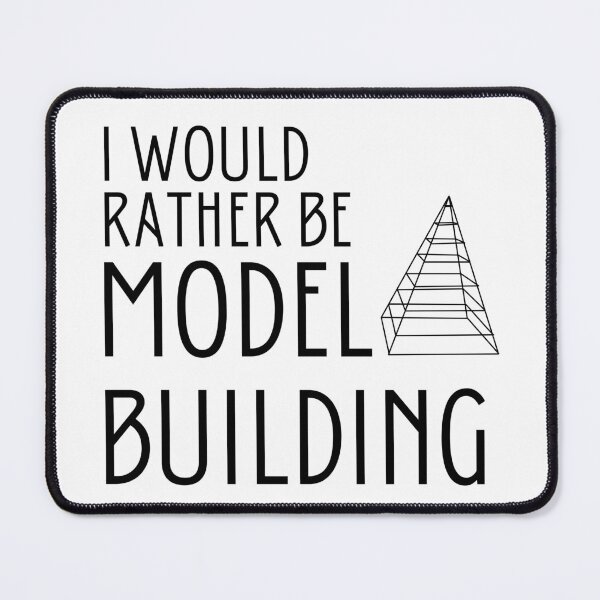 Item preview, I Would Rather Be Model Building Funny T-shirt men gift women gift designed and sold by InnovantDesigns.