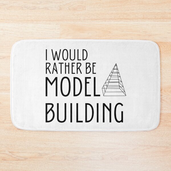 Item preview, I Would Rather Be Model Building Funny T-shirt men gift women gift designed and sold by InnovantDesigns.