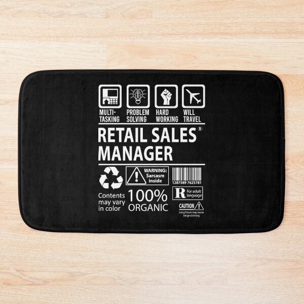 Item preview, Retail Sales Manager T Shirt - MultiTasking Certified Job Gift Item Tee designed and sold by andahanson.