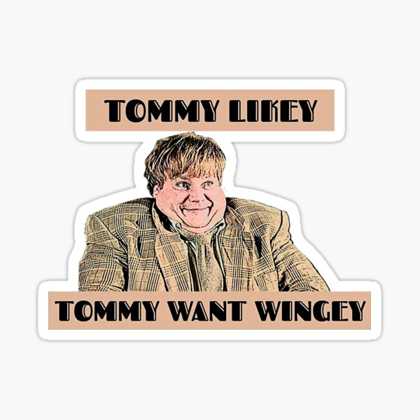 Tommy Boy T-ShirtFunny Design - What'd You Do | Sticker