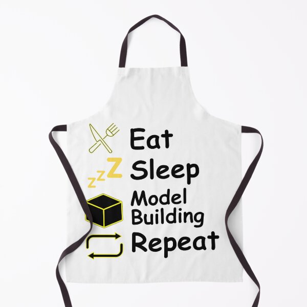 Item preview, Eat Sleep Model Building Repeat Funny T-shirt men gift women gift designed and sold by InnovantDesigns.