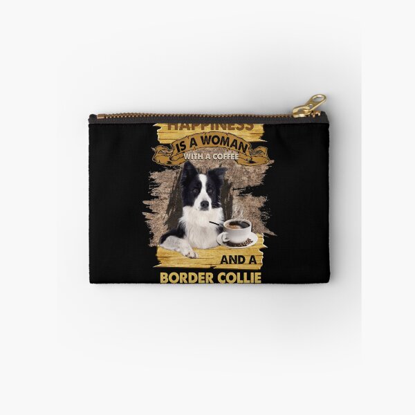 Item preview, Border Collie Sitting Coffee Near Woman designed and sold by Linenist.