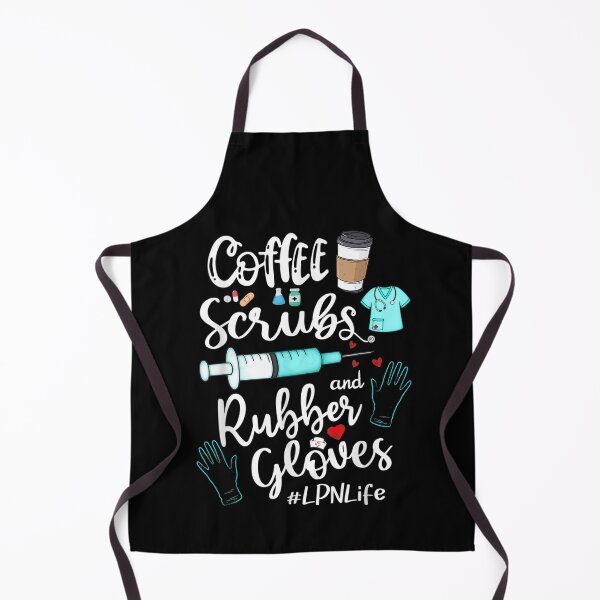 Item preview, Coffee Scrubs And Rubber Gloves LPN Life T-Shirt designed and sold by shop luisant.