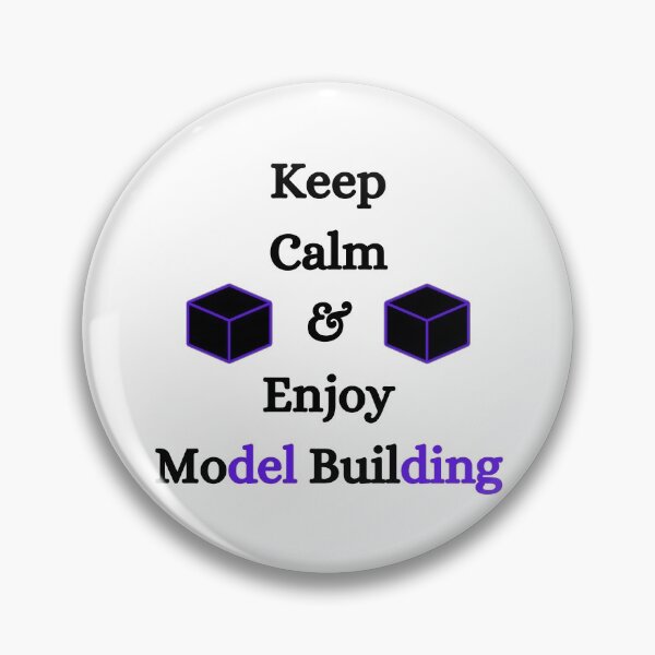 Item preview, Keep  Calm  &  Enjoy  Model Building Funny T-shirt men gift women gift designed and sold by InnovantDesigns.
