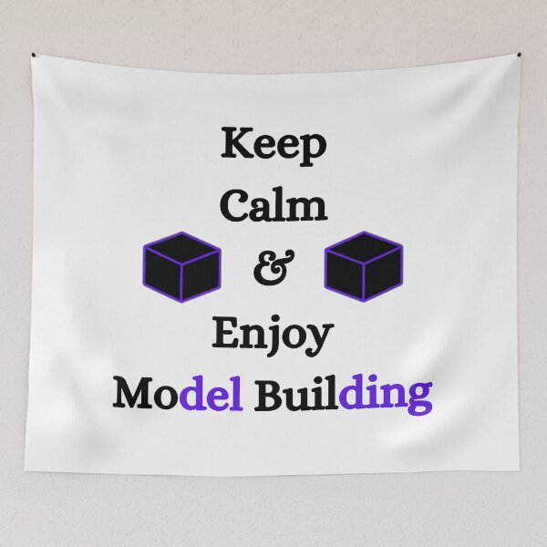 Item preview, Keep  Calm  &  Enjoy  Model Building Funny T-shirt men gift women gift designed and sold by InnovantDesigns.