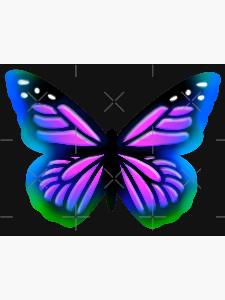 "Monarch Butterfly purple butterfly pink butterfly blue butterfly