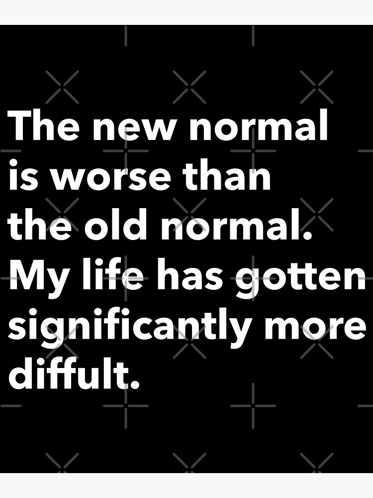 "new normal meme, new normal trending, new normal 2023" Sticker by ...