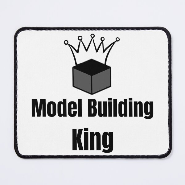 Item preview, Model Building King Funny T-shirt men gift women gift designed and sold by InnovantDesigns.