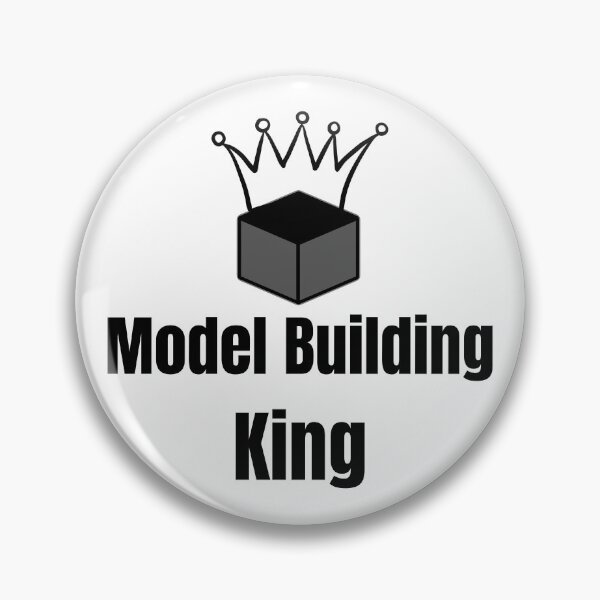 Item preview, Model Building King Funny T-shirt men gift women gift designed and sold by InnovantDesigns.