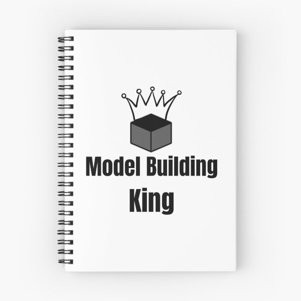 Item preview, Model Building King Funny T-shirt men gift women gift designed and sold by InnovantDesigns.